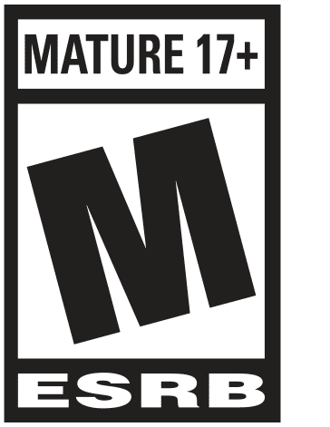 ESRB Rating: M for Mature — Blood and Gore, Intense Violence, Strong Language; In-Game Purchases, Users Interact
